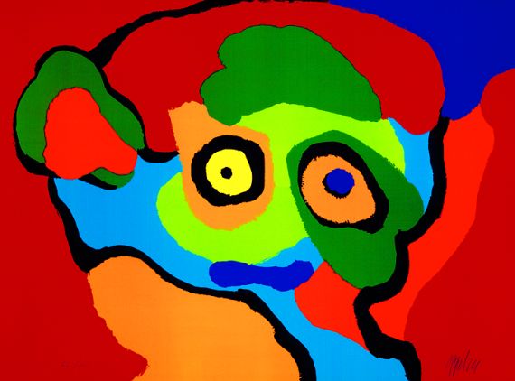 Karel Appel - Looking in the own Eyes