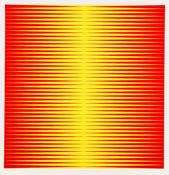  Konvolut - 7 Bll.: Konkrete Kunst - Op Art