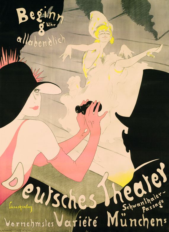 Walter Schnackenberg - Deutsches Theater - vornehmstes Variété Münchens