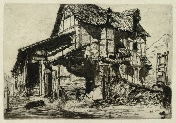 James Abbott McNeill Whistler - The unsafe Tenement