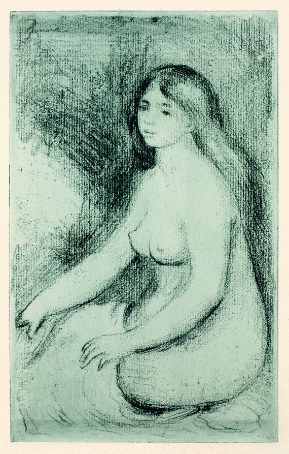 Pierre-Auguste Renoir - Baigneuse assise