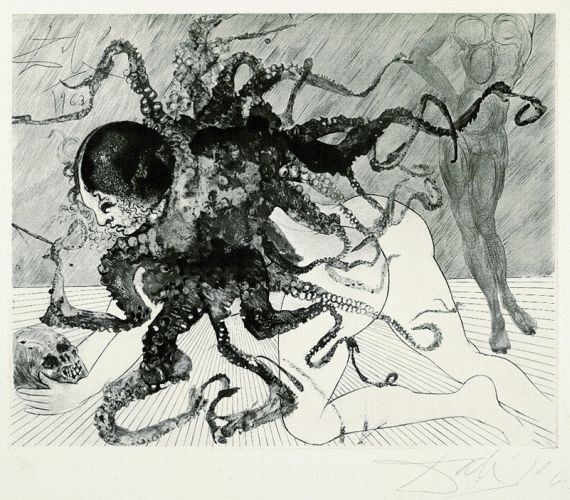 Salvador Dalí - Medusa