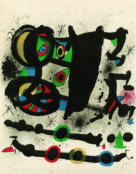 Joan Miró - Homenaje a Josep Lluis Sert