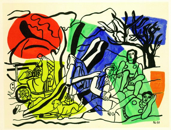 Fernand Léger - La Partie de Campagne