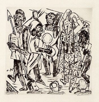 Max Beckmann - Niggertanz