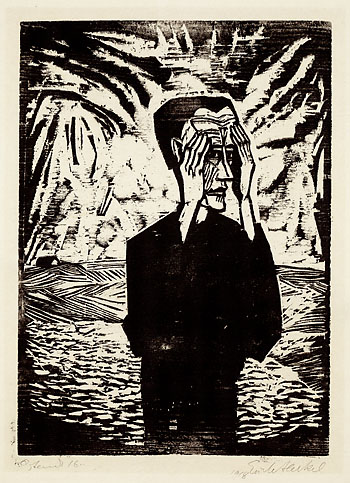 Mann in der Ebene, 1917