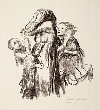 Käthe Kollwitz - Gefallen (II.Fassung)