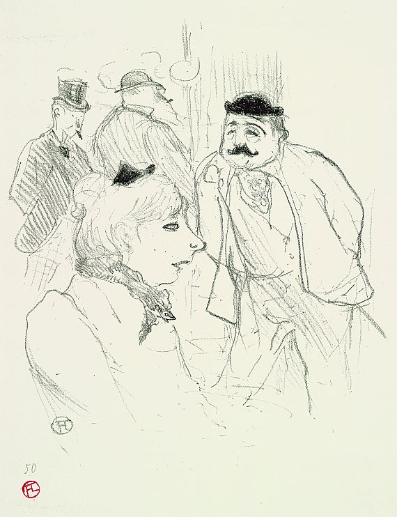 Henri de Toulouse-Lautrec - La Tige, Moulin Rouge