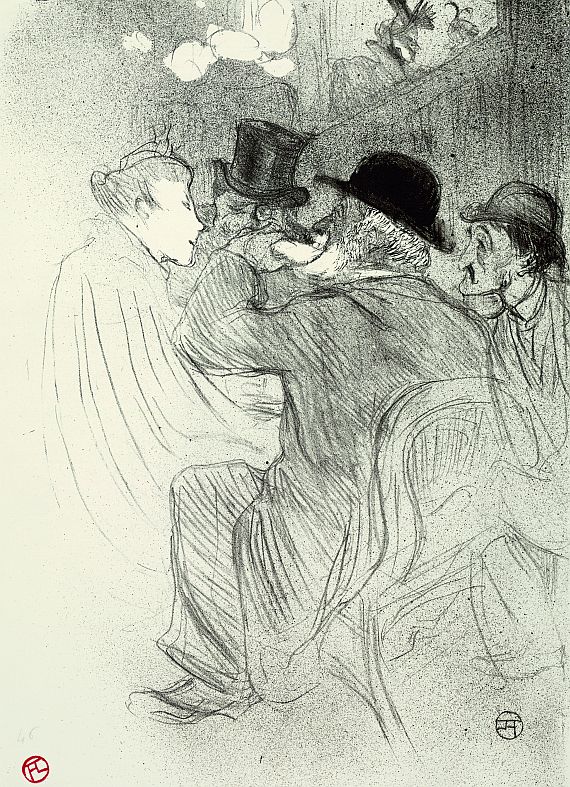 Henri de Toulouse-Lautrec - Au Moulin Rouge, un Rude! ... un vrai Rude!