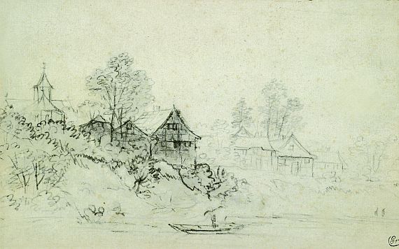 Jan Abrahamsz. Beerstraten - Dorf am Wasser