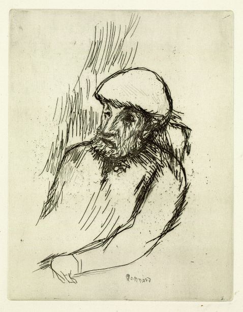 Pierre Bonnard - Portrait de Renoir