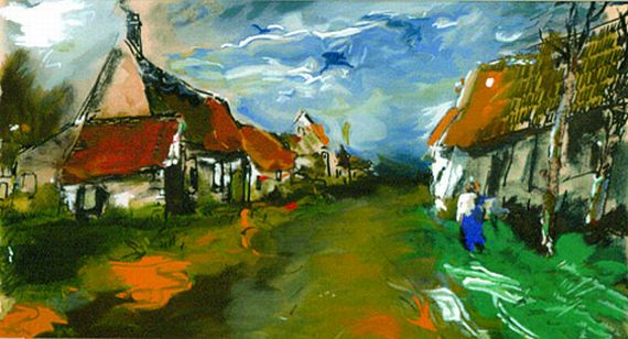 Maurice de Vlaminck - Le Hameau de Rueil-la-Gadelière