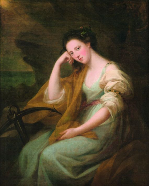 Angelica Kauffmann - Porträt der Lady Louisa Macdonald