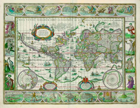 Blaeu, G. u. J. - Theatrum orbis terrarum sive Atlas novus (1645).