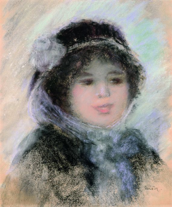 Pierre-Auguste Renoir - Portrait de femme