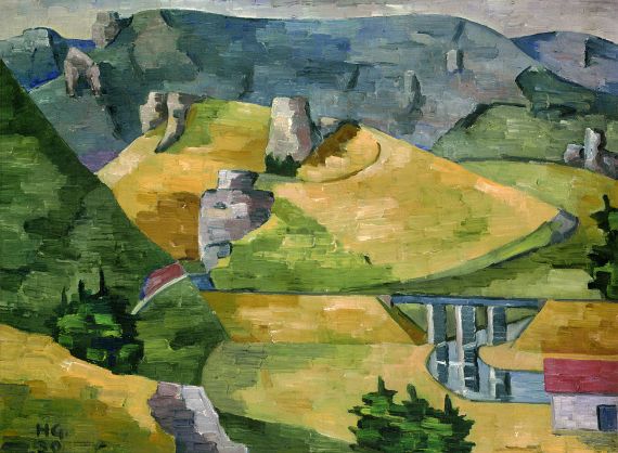 Hans Gassebner - Große Landschaft