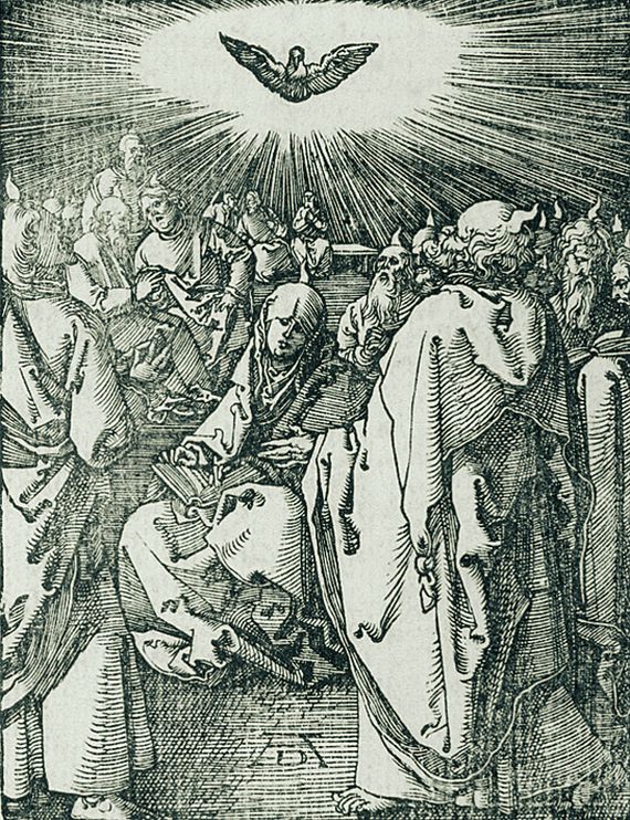 Albrecht Dürer - Die Sendung des Heiligen Geistes