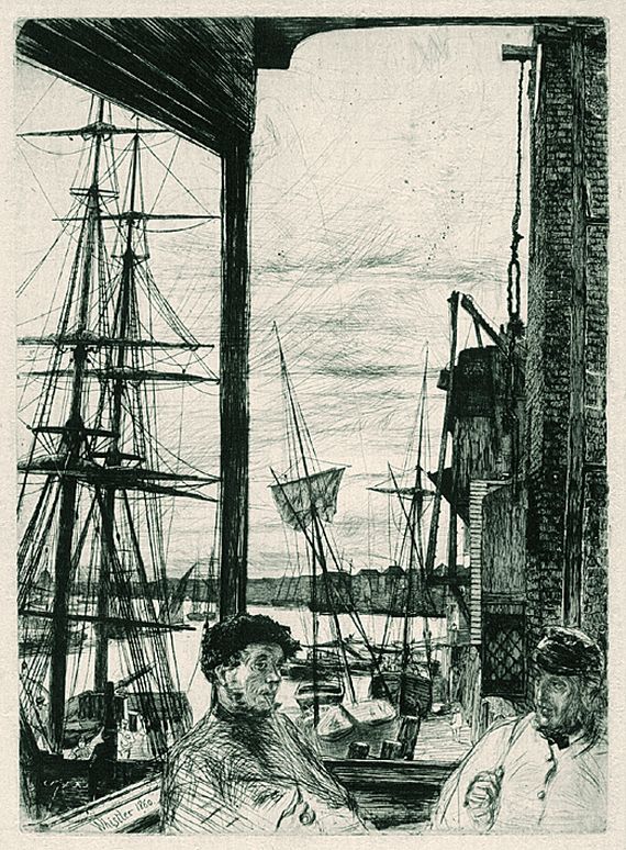 James Abbott McNeill Whistler - Rotherhite