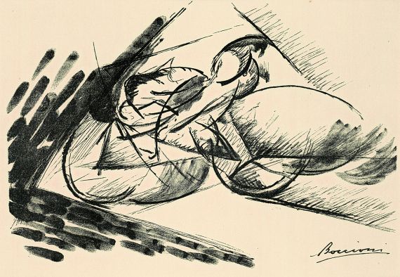 Umberto Boccioni - Schnelligkeit