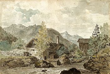 Johann Jacob Dorner d. J. - Die Pfannenschmiede bei Fischbachau