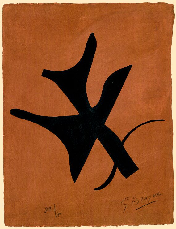 Georges Braque - Aus: Si je mourais là-bas