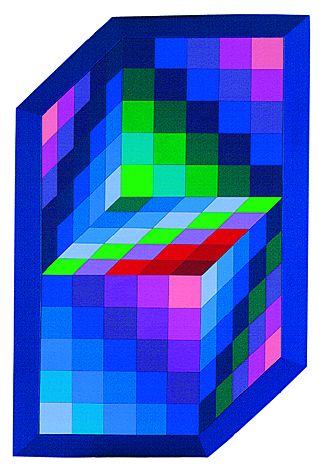 Victor Vasarely - Gestalt-Sin