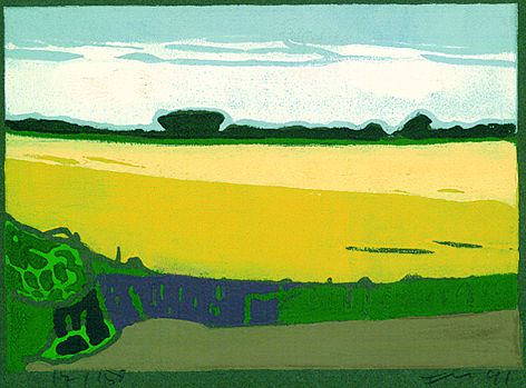 Klaus Fussmann - Landschaft im Norden