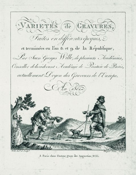 Wille, J. G. - Varietés de gravures.