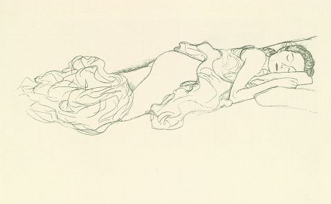 Lukian von Samosata - Die Hetärengespräche. Illustr. Klimt. 1907.
