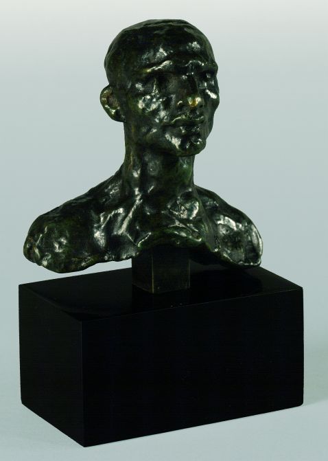 Auguste Rodin - Buste de Jacques de Wiessant, esquisse pour la tête, 2ème maquette