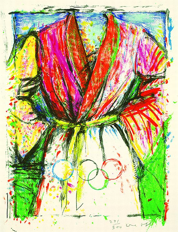 Jim Dine - Robe for the 1988 Korean Olympics