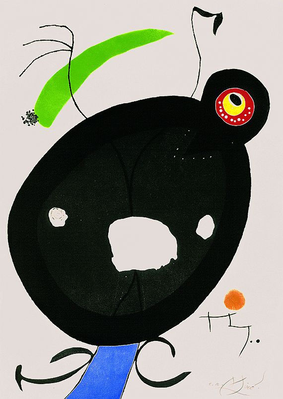 Joan Miró - From: Quatre colors aparien el món..