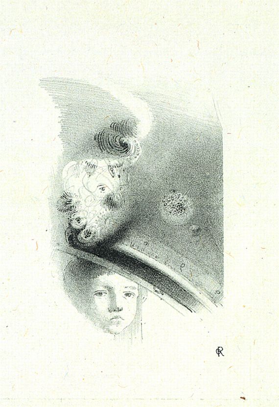 Odilon Redon - Tête de l
