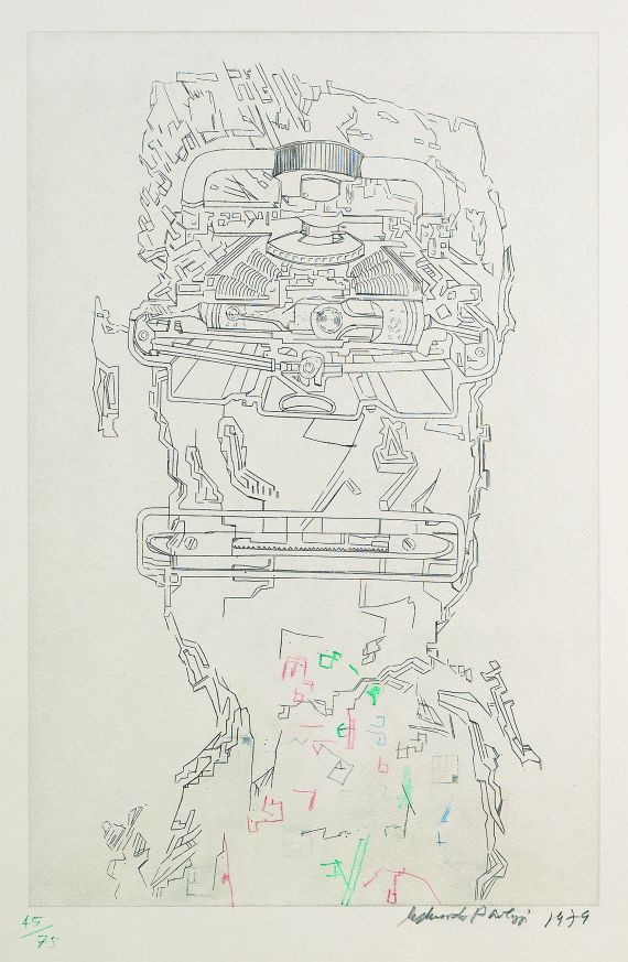 Eduardo Paolozzi - 5 sheets: Kompositionen