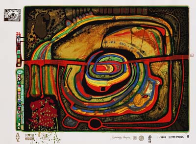 Friedensreich Hundertwasser - Die fünfte Augenwaage