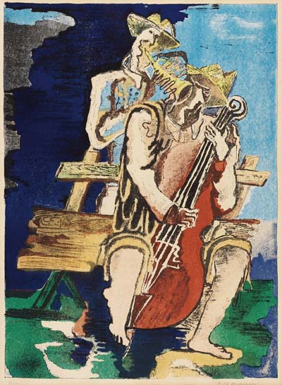 Ossip Zadkine - Les musiciens