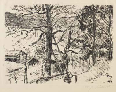 Lovis Corinth - Frühling am Walchensee