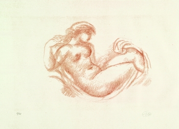 Aristide Maillol - Femme en berceau, bras droit levé