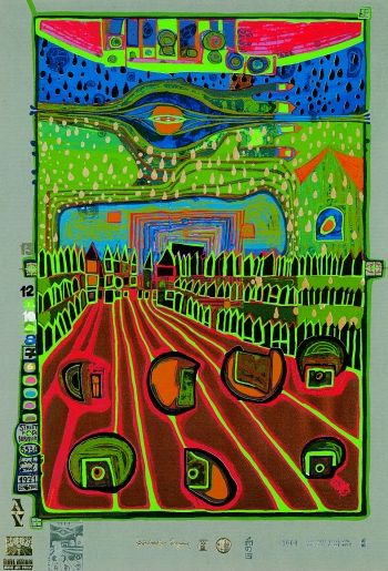 Friedensreich Hundertwasser - Straße der Überlebenden