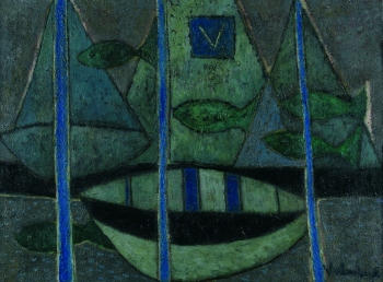 Friedrich Vordemberge - Fischerboote