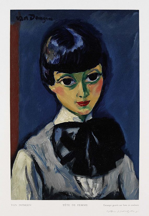 Kees van Dongen - Tête de Femme