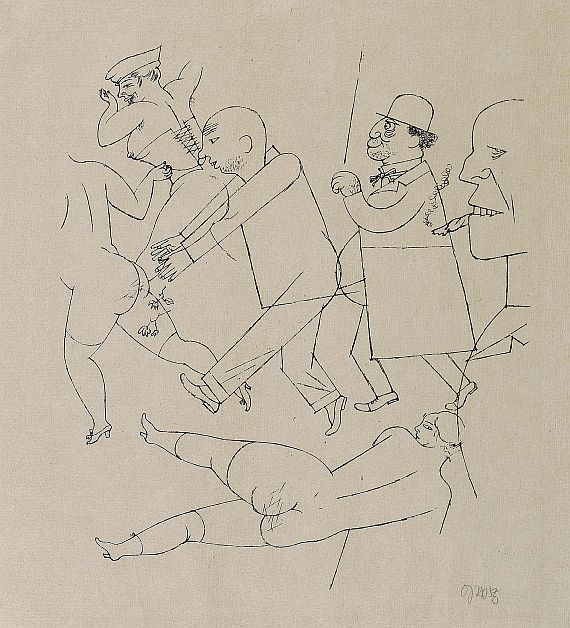 George Grosz - Berliner Frühling