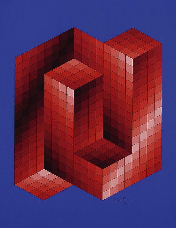 Victor Vasarely - Gestalt-Fel