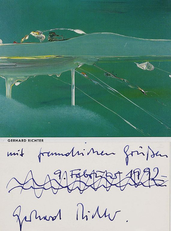 Gerhard Richter - 2 Bll. Kompositionen