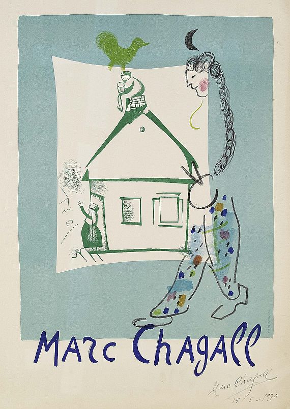 Marc Chagall - Das Haus meines Dorfes
