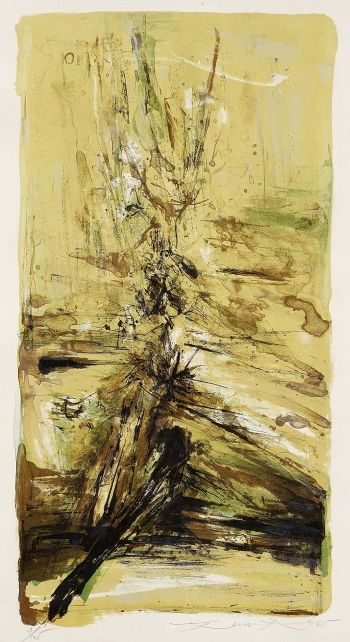 Zao Wou-Ki - Untitled