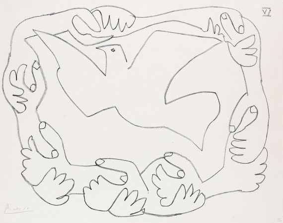 Pablo Picasso - Les Mains liées, IV