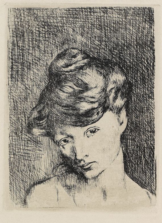 Pablo Picasso - Tête de Femme: Madeleine