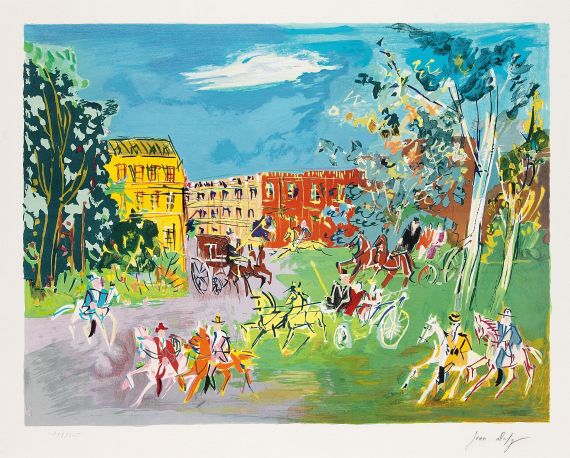 Jean Dufy - Bois du Bologne