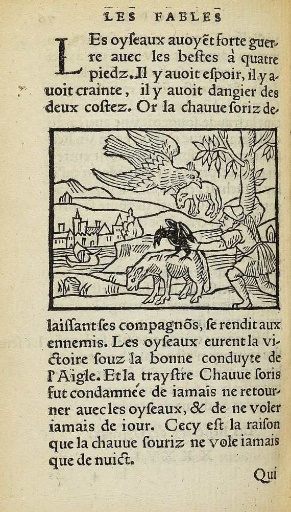  Aesop - Fabulae. 1551.